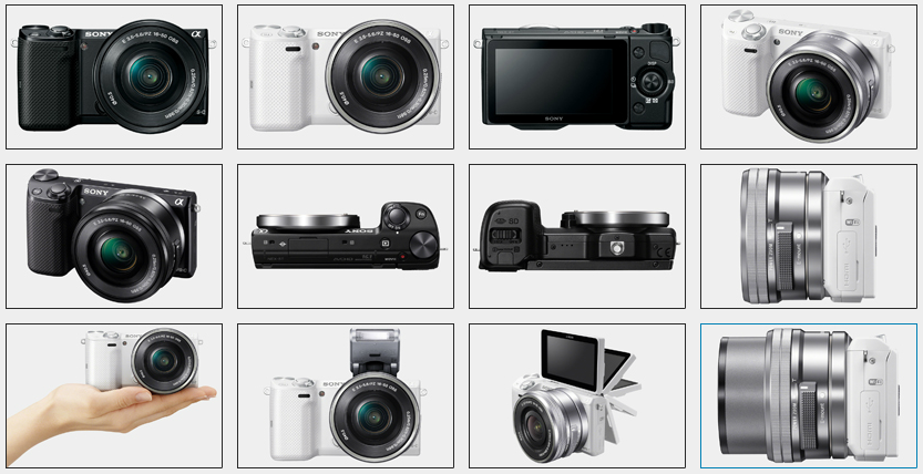 Nova câmera da Sony com Wi-Fi e NFC (Foto: Divulgação)