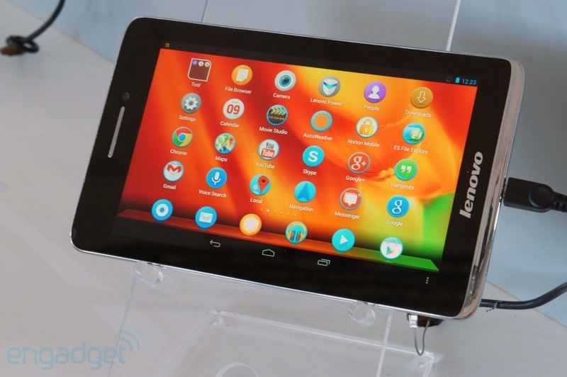 Novo tablet Lenovo S5000 (Foto: Reprodução/Engadget)