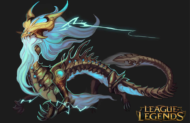 Ao Shin aparece imponente como primeiro campeão dragão de League of Legends (Foto: MMO Play)