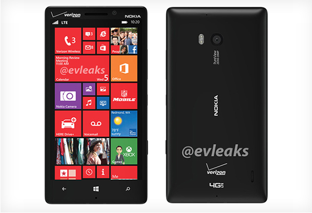 Imagens vazadas mostram design conhecido da linha Lumia (Foto: Reprodução/The Verge)