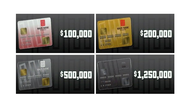 Cartões virtuais de GTA V serão comercializados em quatro formatos. (Foto: Eurogamer) (Foto: Cartões virtuais de GTA V serão comercializados em quatro formatos. (Foto: Eurogamer))
