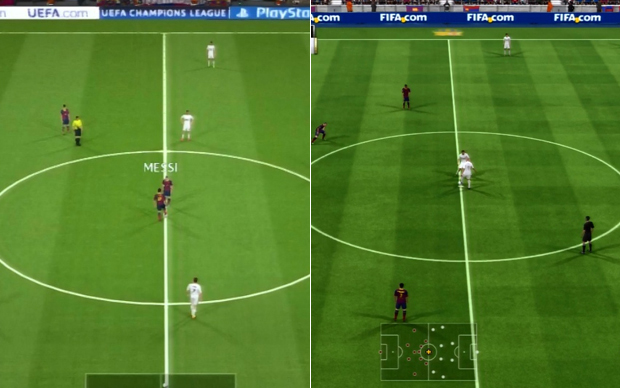 PES 2014 e Fifa 14: veja a comparaao entre o visual dos dois games (Foto: Reproduo / TechTudo)