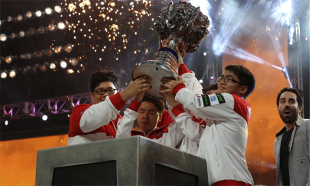 Assassin's Taipei, campeões mundiais de League of Legends em 2012 (Foto: Divulgação)
