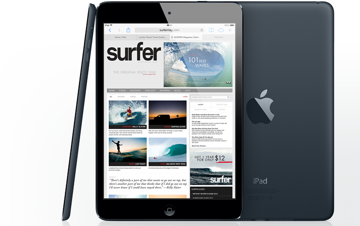 Rumores sobre iPad 5 confirmam que mesmo design do iPad mini será usado no novo modelo (Foto: Reprodução/Apple)