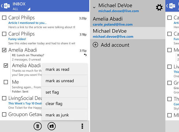 Outlook is improving on Android (Reuters)