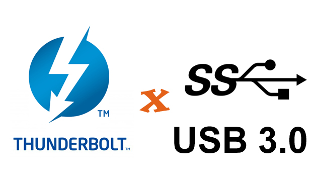 Thunderbolt ou USB 3.0: qual é o melhor padrão de transferência para computadores? (Foto: Arte/TechTudo)