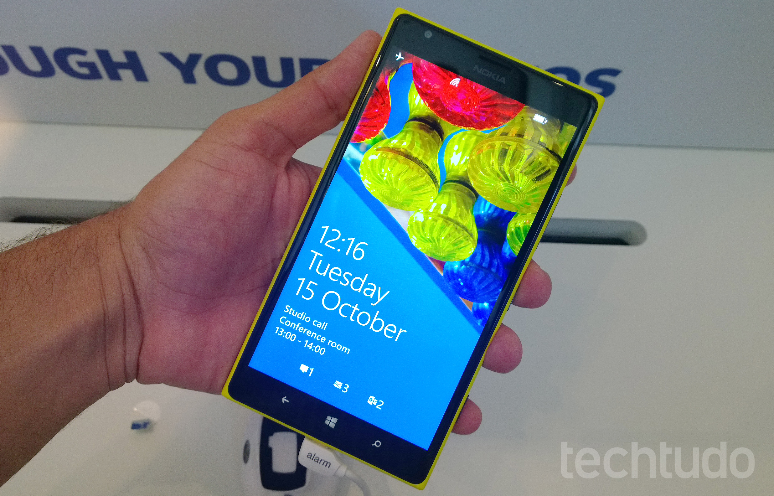 Lumia 1520, o foblet da Nokia (Foto: Allan Melo/TechTudo)