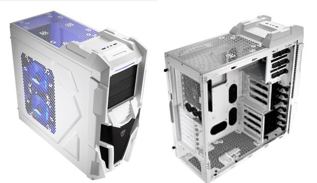  Mechatron White Edition tem traços robóticos e suporte para até sete slots de expanção (Foto: Reprodução/Zoom)
