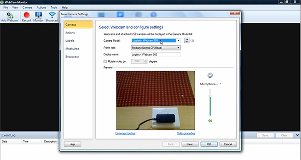 O WebCam Monitor transforma a câmera do desktop ou notebook em uma central de vigilância que pode ser acessada remotamente (Foto: Reprodução/WebCam Monitor)