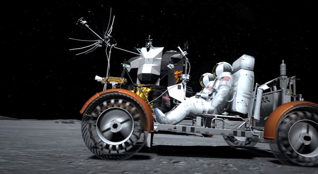 Rover lunar é inspirado em missões reais da NASA (Foto: Divulgação)