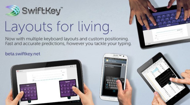 SwiftKey, famoso teclado do Android, ganha update com layout 'destacável' (Foto: Divulgação)