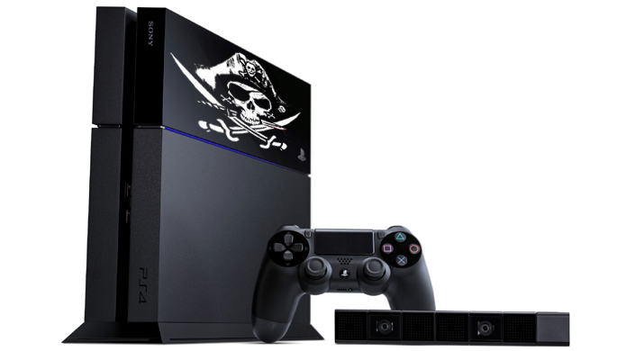 Desbloqueio do PlayStation 4 para rodar jogos piratas aparenta ser falso (Foto: allps4.com e piratewholesale.com / Reprodução: Rafael Monteiro)