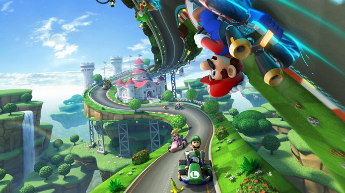 Mario Kart 8 trará corridas com veículos anti-gravidade. (Foto: Divulgação)