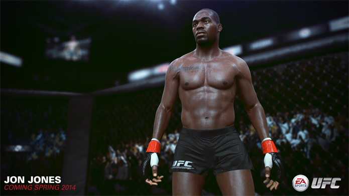 Jon Jones na primeira imagem realista de EA Sports UFC (Foto: Divulgação)