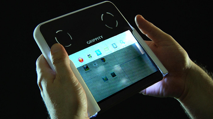 Tablet transparente precisa de US$ 199 mil para sair do papel (Foto: Divulgação/Grippity)