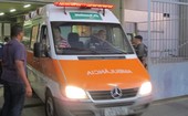 Ambulância Ricardo Gomes (Foto: Gustavo Rotstein/Globoesporte.com)