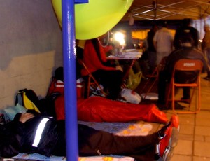 torcedores interlagos acampados