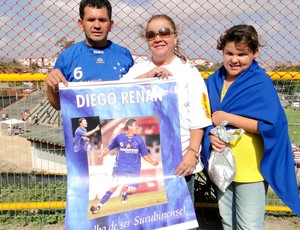Família de Diego Renan do Cruzeiro no Barradão