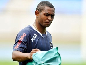 Jobson no treino Botafogo (Foto: Agência Photocâmera)