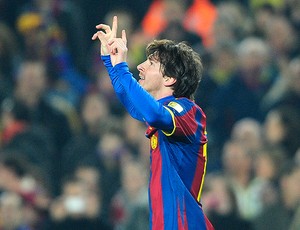 Messi gol Barcelona (Foto: AP)
