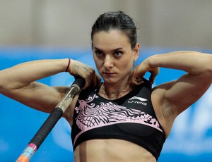 Yelena Isinbayeva , moscou salto com vara atletismo (Foto: Agência Reuters)
