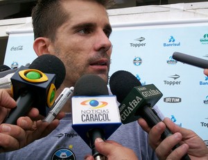 Victor, goleiro do Grêmio (Foto: Eduardo Cecconi/Globoesporte.com)