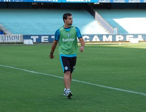 André Lima, centroavante do Grêmio (Foto: Bruno Junqueira/Divulgação Trato.TXT)
