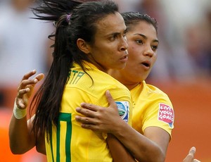 marta maurine brasil gol estados unidos copa do mundo futebol feminino (Foto: Agência Reuters)