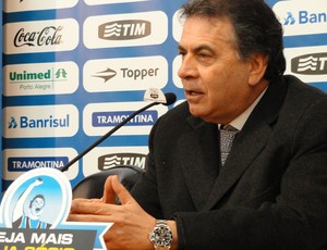 Paulo Pelaipe no Grêmio (Foto: Eduardo Cecconi/Globoesporte.com)