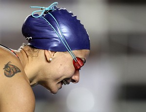 natação flavia delaroli brasil treino pan 2011 (Foto: Agência Reuters)
