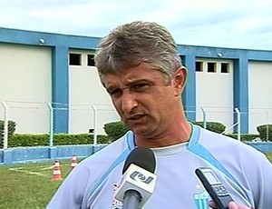 Lucho Nizzo, técnico do Crac (Foto: Reprodução/TV Anhanguera)