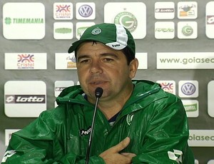 Enderson Moreira, técnico do Goiás (Foto: Reprodução/TV Anhanguera)