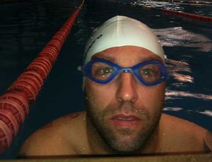 João Carlos, nadador da equipe do CDDU de Uberlândia (Foto: Luiz Vieira/GLOBOESPORTE.COM)
