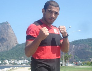 José Aldo Jr no Aterro do Flamengo (Foto: Adriano Albuquerque/SporTV.com)
