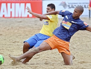 André e Osmar - seleção brasileira futebol de areia desafio internacional (Foto: Wander Roberto e William Lucas/Inovafoto)