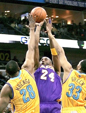 NBA Kobe Bryant Lakers x Hornets (Foto: Reuters)
