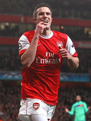 Robin van Persie gol Arsenal (Foto: Reuters)