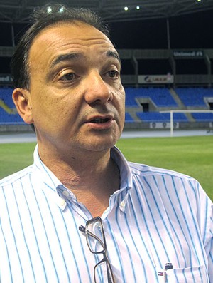 Francisco vice presidente de patrimonio Botafogo sobre o Engenhão (Foto: Thiago Fernandes / GLOBOESPORTE.COM)