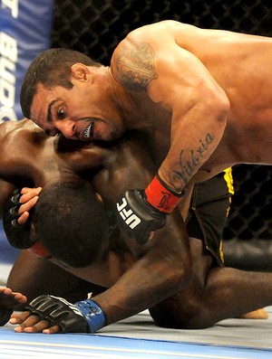 ANTHONY JOHNSON VITOR BELFORT UFC Rio (Foto: André Durão / Globoesporte.com)