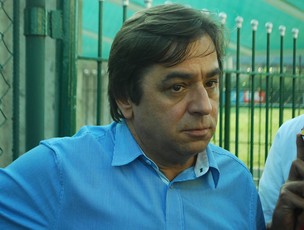 presidente Arnaldo Tirone do Palmeiras (Foto: Marcos Guerra/Globoesporte.com)