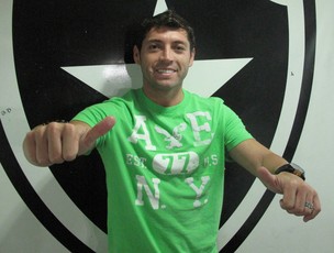 Rojas no Botafogo (Foto: Thales Soares/Globoesporte.com)