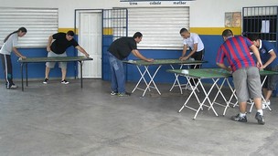 Futebol de Mesa em Manaus (Foto: Divulgação)