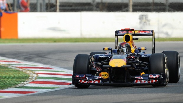Sebastian Vettel treino livre GP da Itália Monza RBR (Foto: AFP)