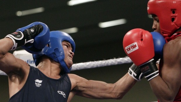 Julião Henriques Neto, semifinal boxe jogos pan-americanos (Foto: AP)