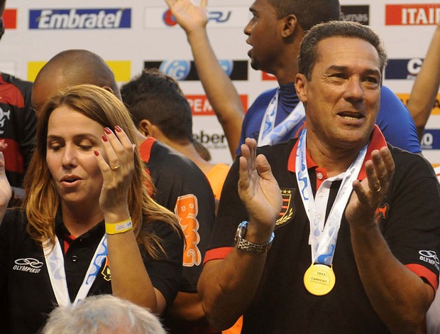 Patricia Amorim Luxemburgo Taça Guanabara Flamengo (Foto: Alexandre Vidal / Fla Imagem)