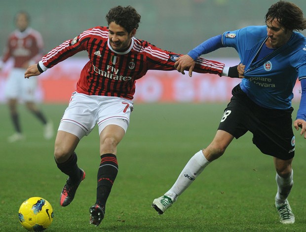 Pato, Milan x Novara (Foto: Getty Images)