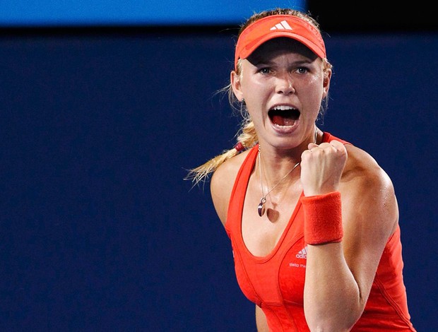 Caroline Wozniacki tênis Australian Open oitavas (Foto: Reuters)