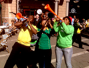 vuvuzela time praça