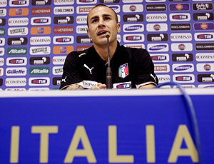 Fabio Cannavaro coletiva Itália