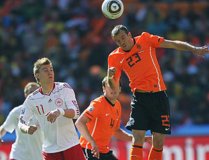 Rafael Van der Vaart jogo Holanda contra Dinamarca